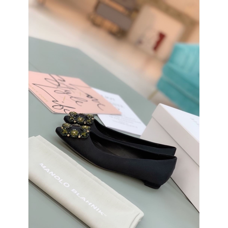 Manolo Blahnik flat shoes